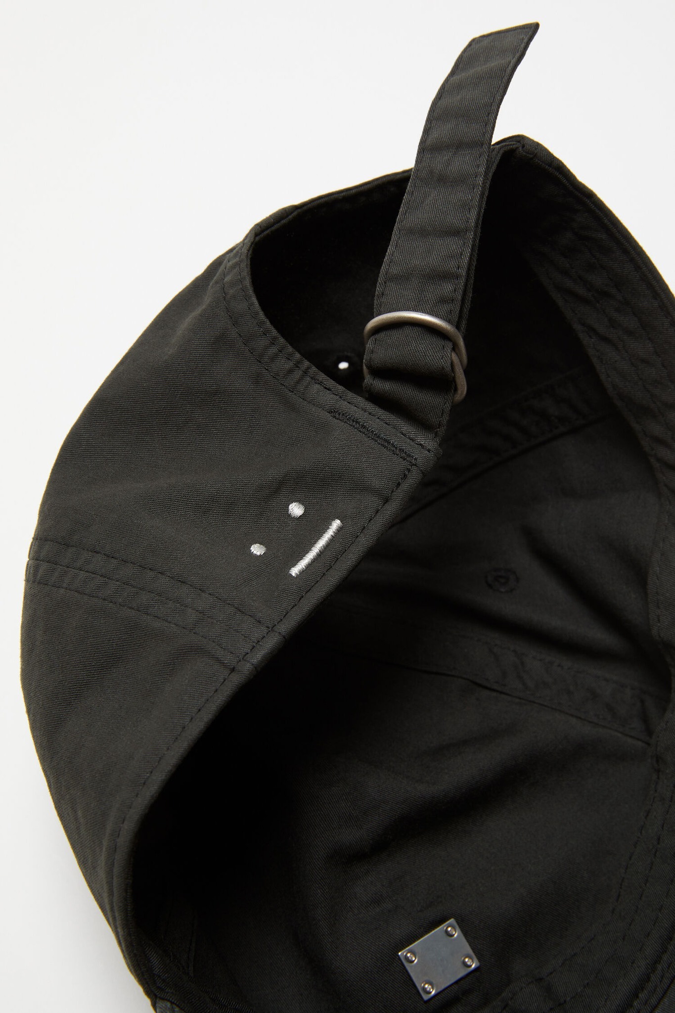 ACNE STUDIOS metal face cap