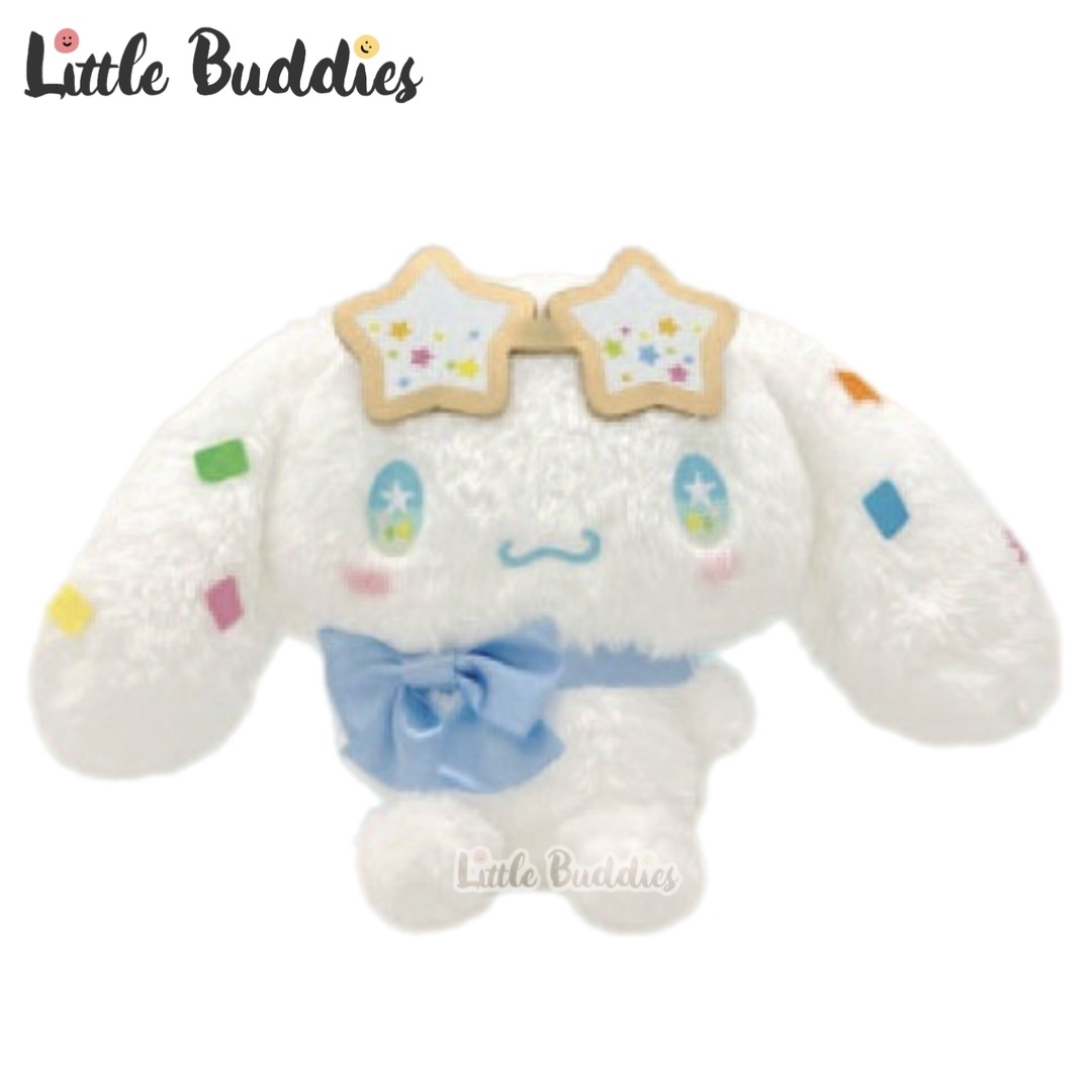 日本 Sanrio Cinnamoroll 玉桂狗 星光派對造型 公仔 / 公仔匙扣