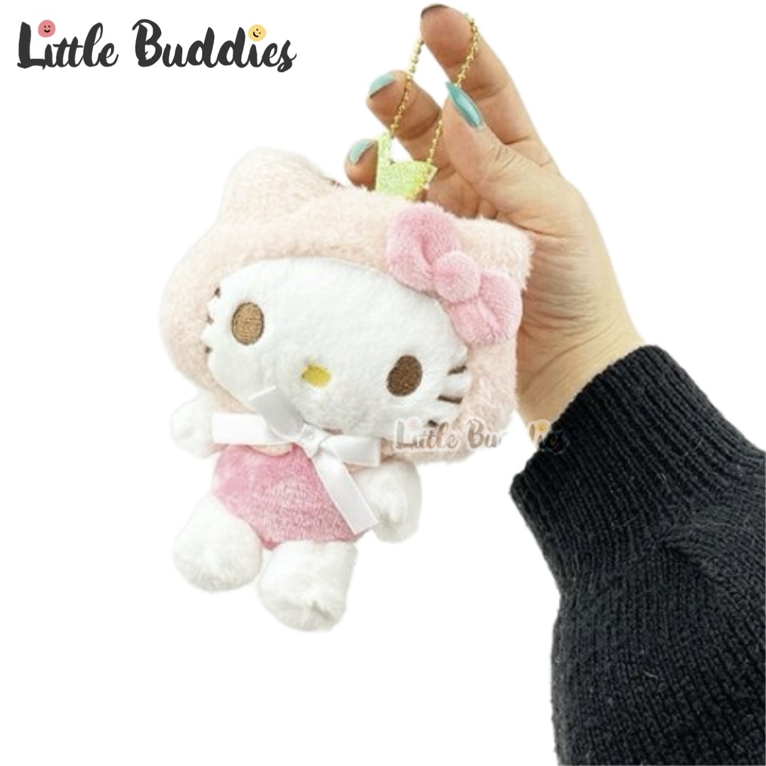 日本 Sanrio 水果斗篷造型 公仔匙扣