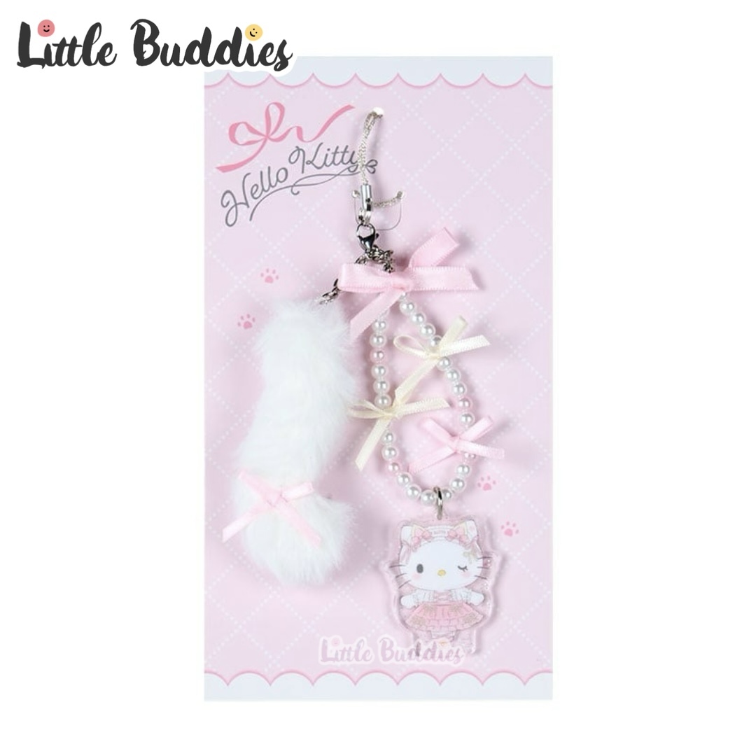日本 Sanrio 白貓貓芭蕾舞風格設計系列 多用途掛飾