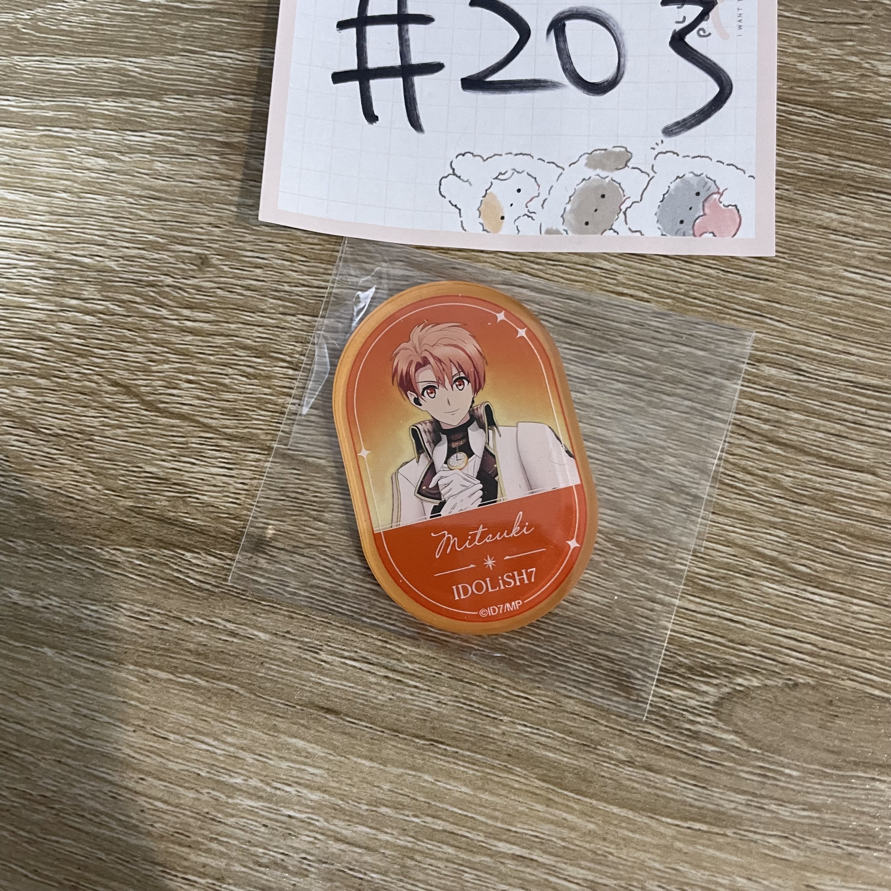 I7 三月 膠貼紙#203