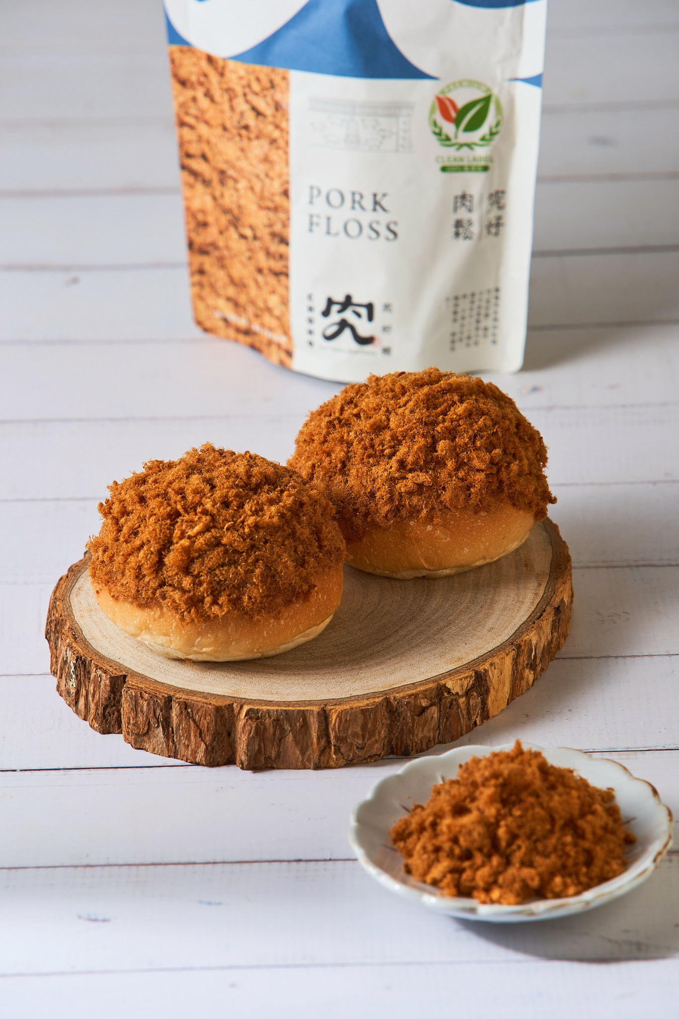 究好豬肉鬆麵包(四入一組)【預購冷凍宅配】