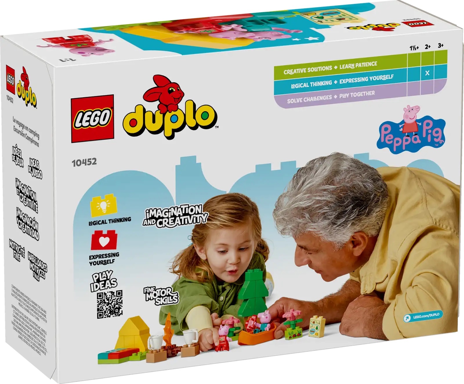 [飛米樂高積木專賣店] LEGO 10452 Duplo-露營之旅