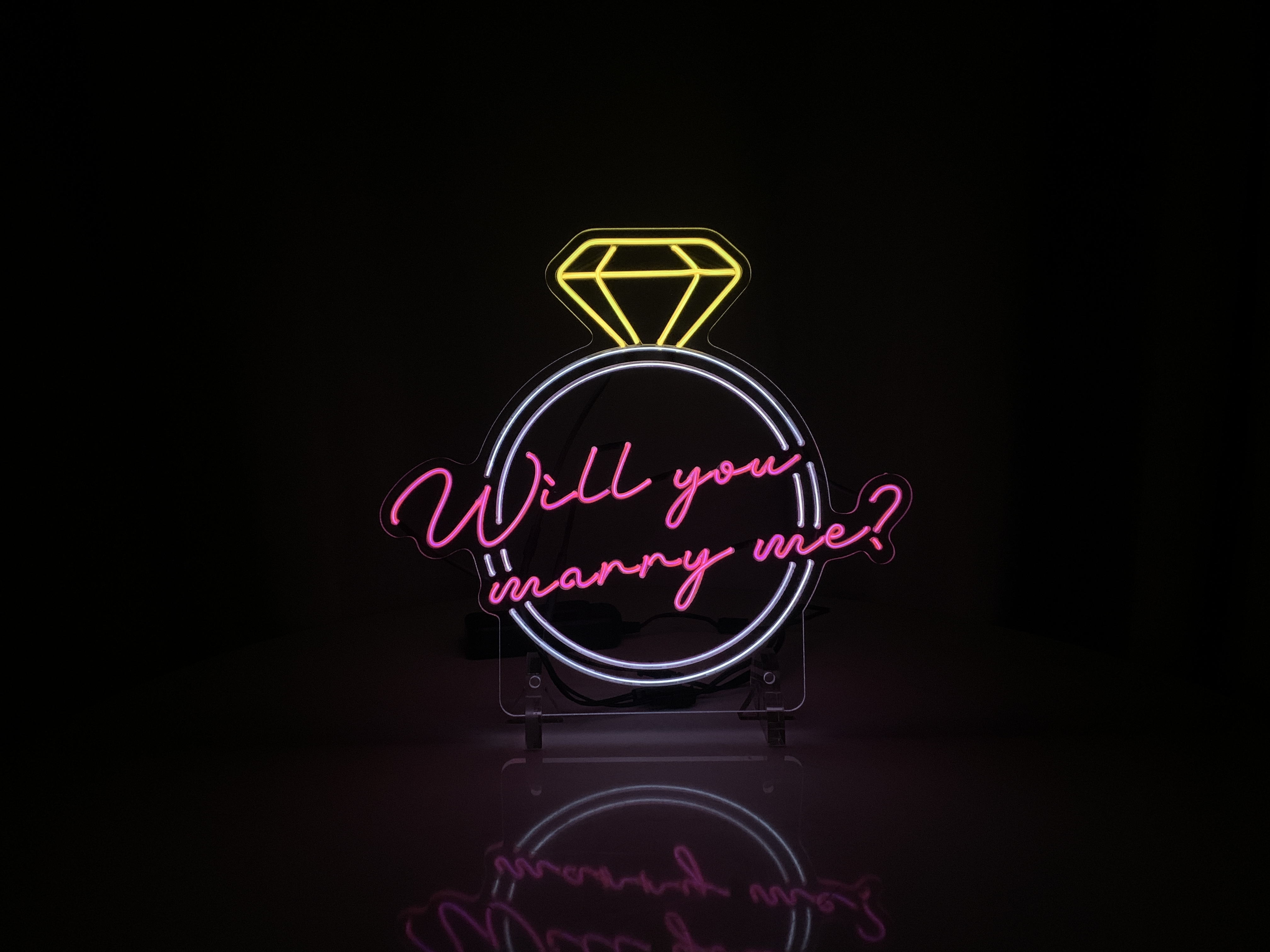 EL001. Will you marry me?  幼線燈牌丨Amazing Neon