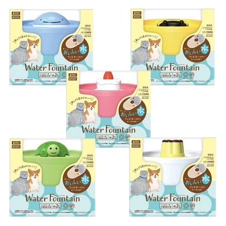 日本 Marukan 犬貓 可愛飲水器 2L 寵物飲水機