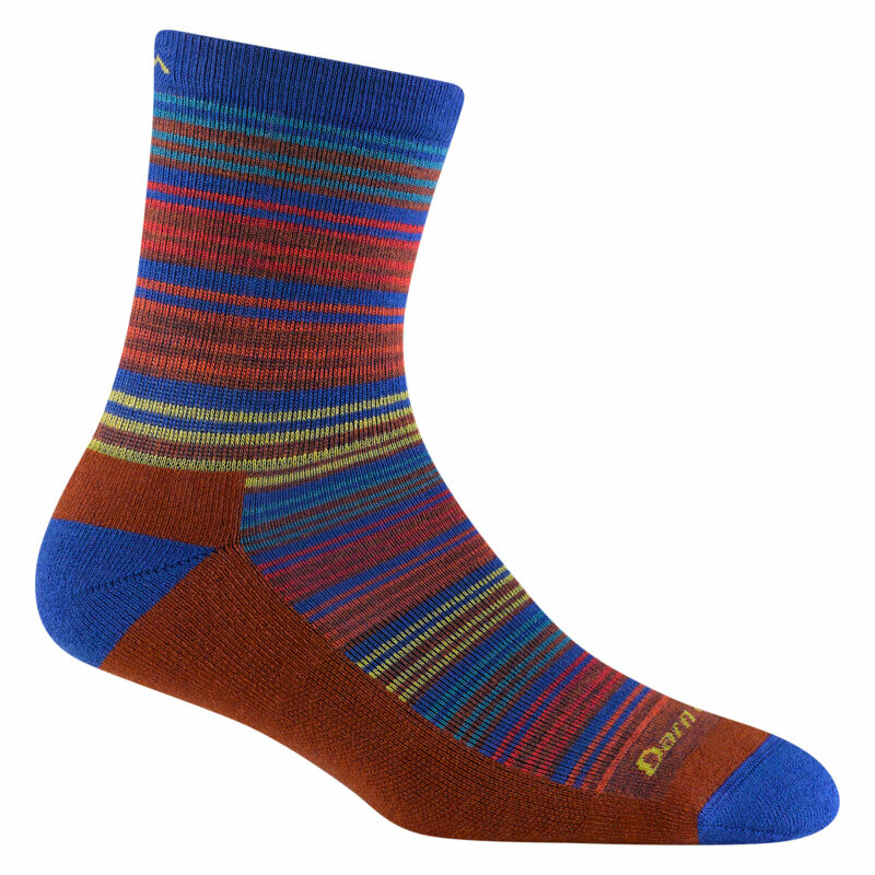 Darn Tough 3042 Zebra Canyon Micro Crew Lightweight Cushion 孩童 登山健行羊毛保暖襪 Marine [HappyOutdoor]