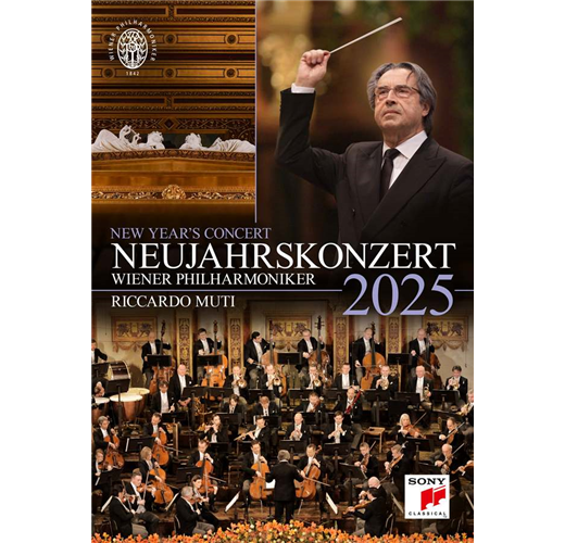 Riccardo Muti - Wiener Philharmoniker: Neujahrskonzert 2025 / New Year’s Concert 2025 BLURAY
