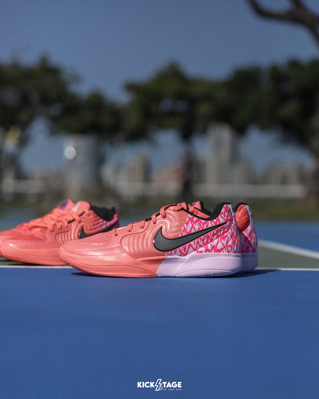 大童鞋 女生尺寸 NIKE JA 2 GS 'Heart Eyes' 粉橘 情人節 實戰 籃球鞋【IB8833-800】Ja Morant 25VD PINKS