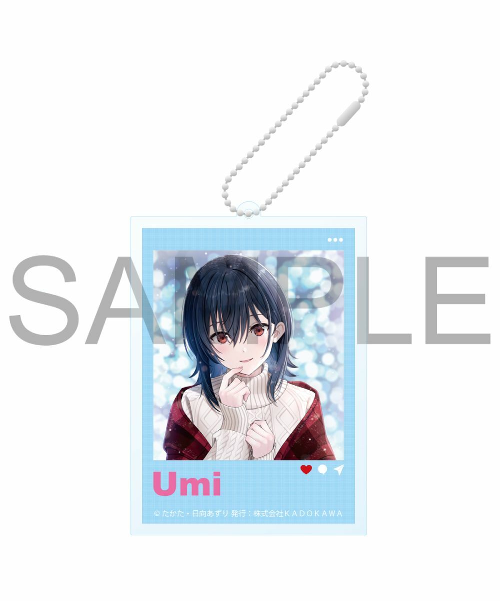 預購-『我和班上第二可愛的女生成為朋友』朝凪海 SNS風壓克力鑰匙圈 嚴冬ver.【日本進口精品】