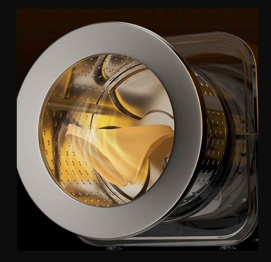 全自動高溫煮洗烘乾一體迷你滾筒洗衣機(桌面款)(嬰兒衣物|內褲|內衣|襪)