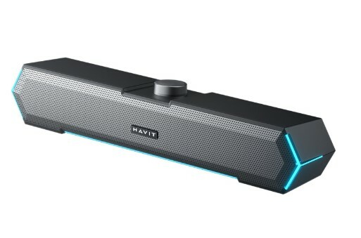 （2026新年限時優惠）HAVIT M19有線炫光音箱 Black(店保一個月)