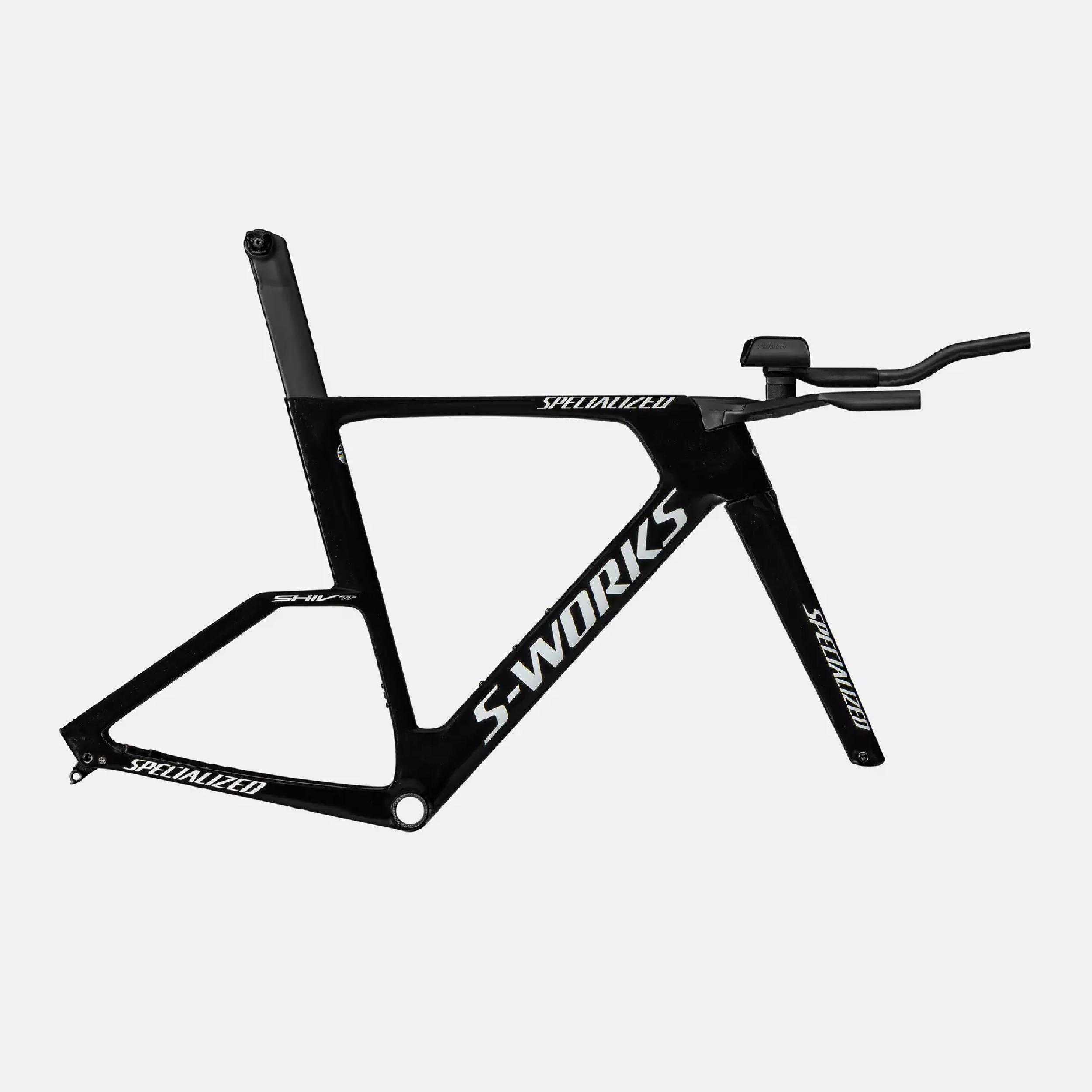 新色【Specialized】S-Works Shiv TT 三鐵車車架組 / 亮面黑