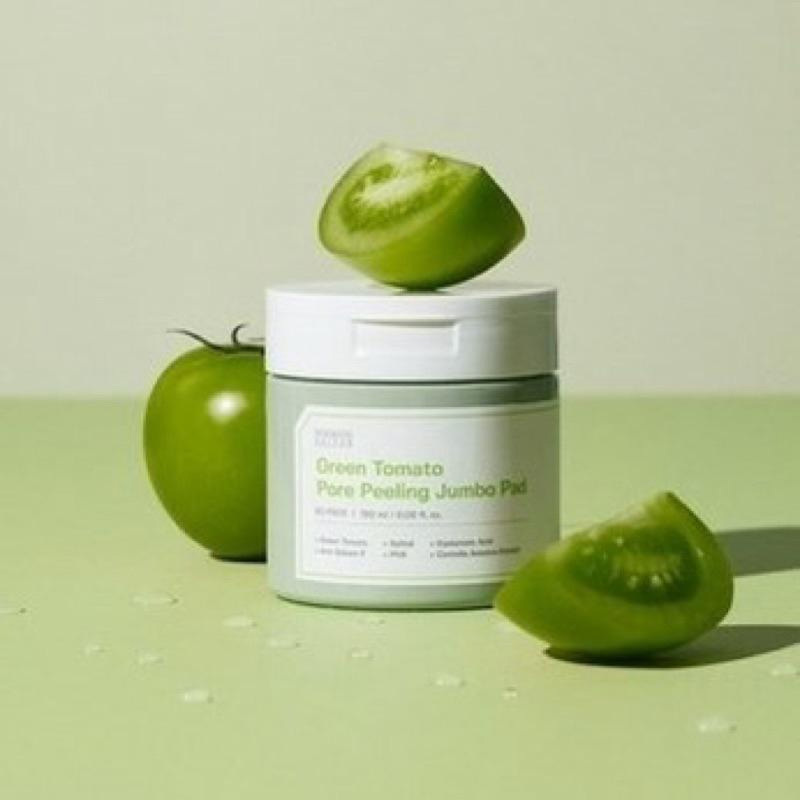 韓國 SUNGBOON EDITOR 綠番茄緊緻毛孔去角質棉片 60pc