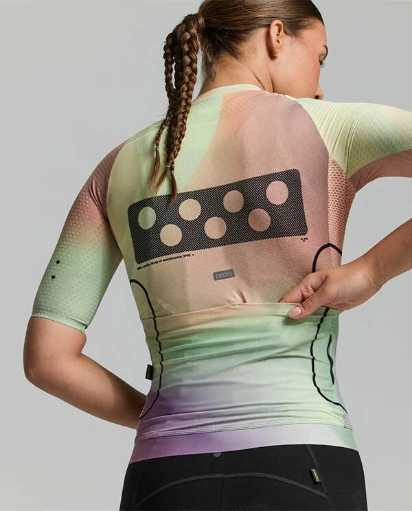 Pedla 女款車衣Pro Pursuit 2.0 Jersey Motion Peach  城市橘/紫