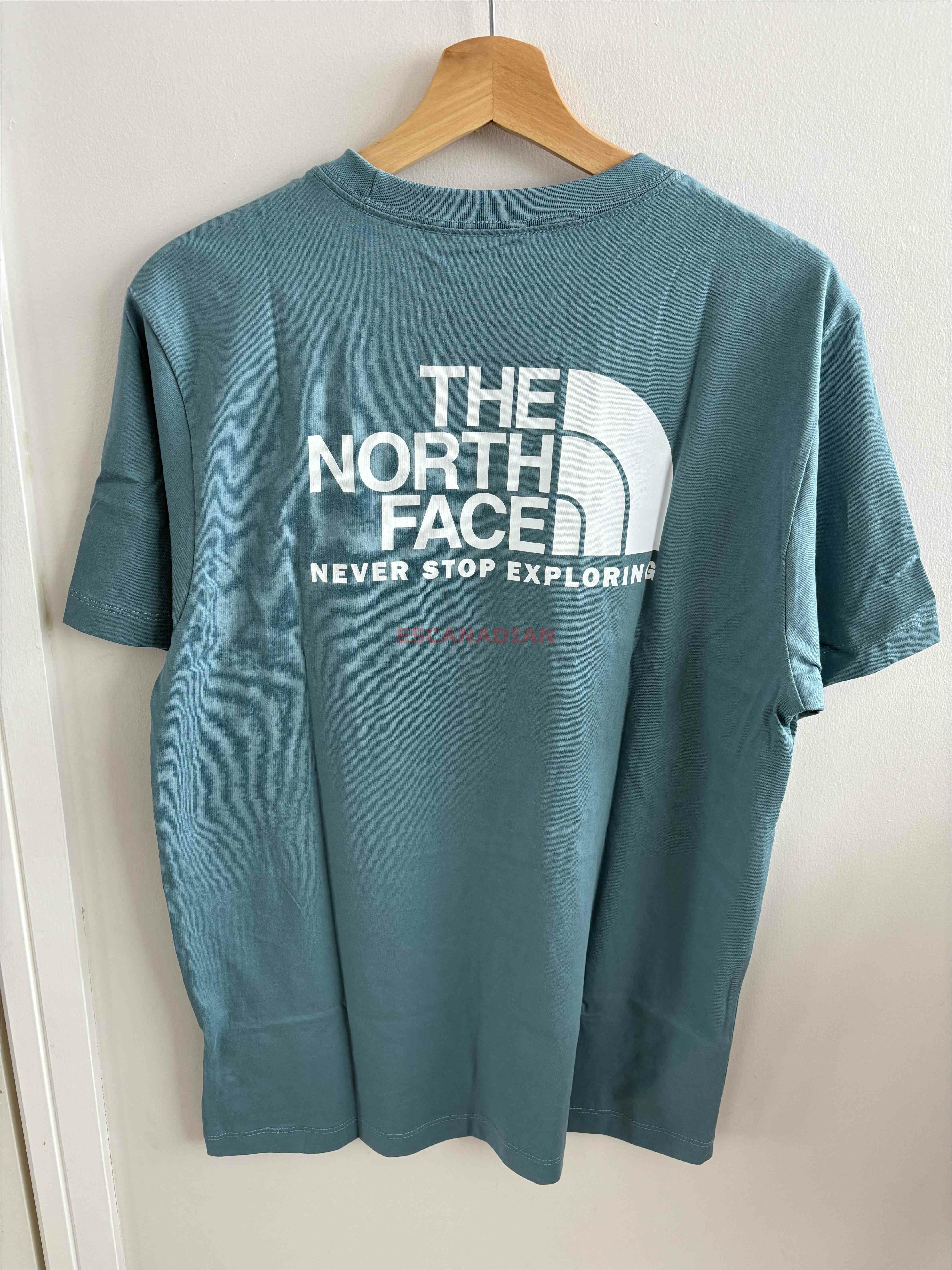 THE NORTH FACE 男大人 雙面LOGO 短TEE (2色) (前小後大)