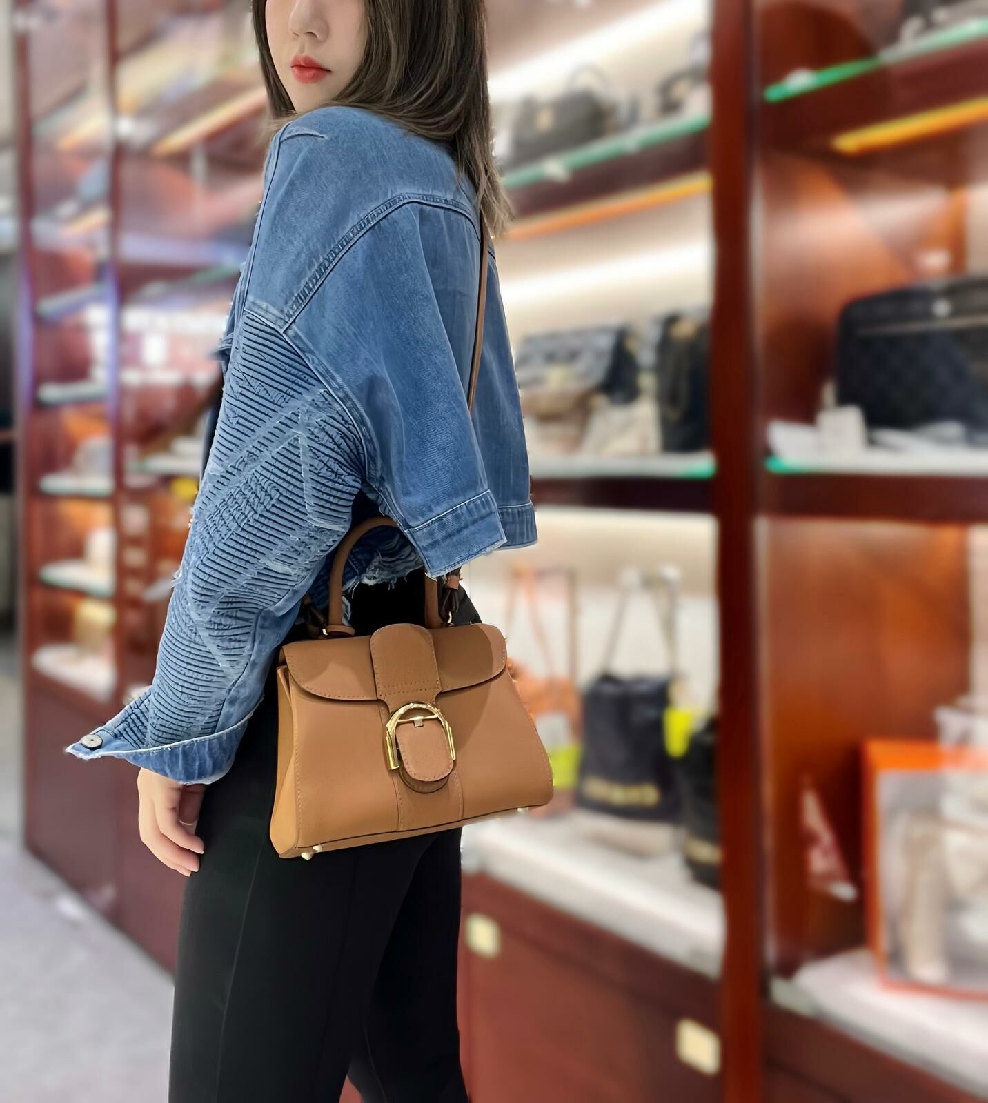 Delvaux Brillant Outfit Mini Delvaux Bag Hot Sale