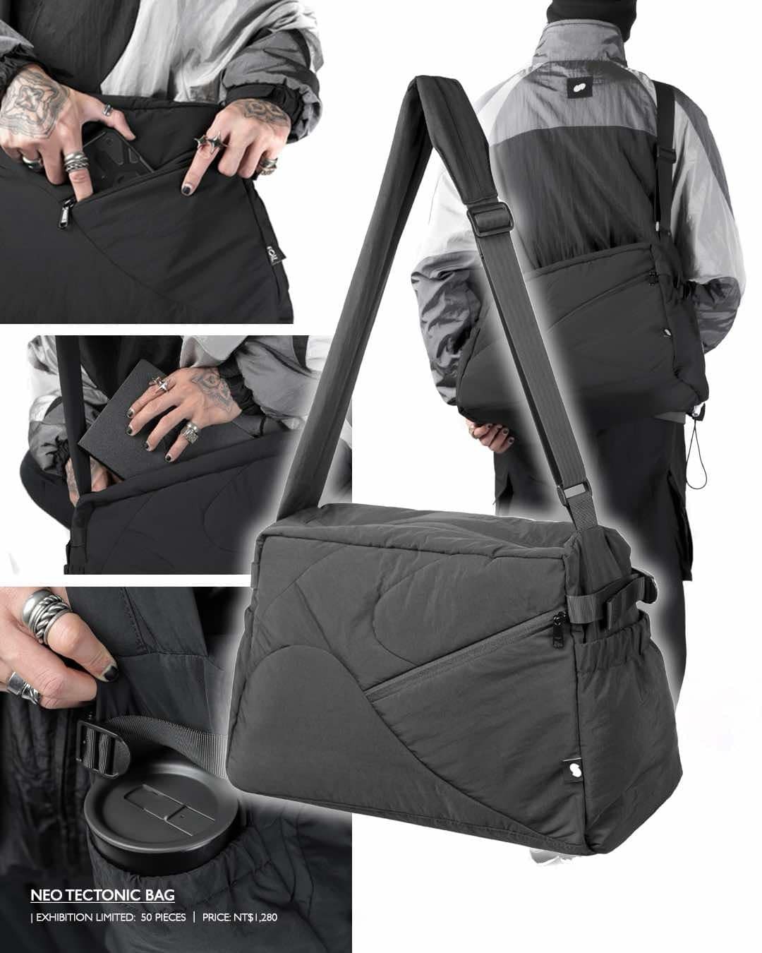 AGILITY Tectonic Bag 解構跨斜 側背包 [AF2]