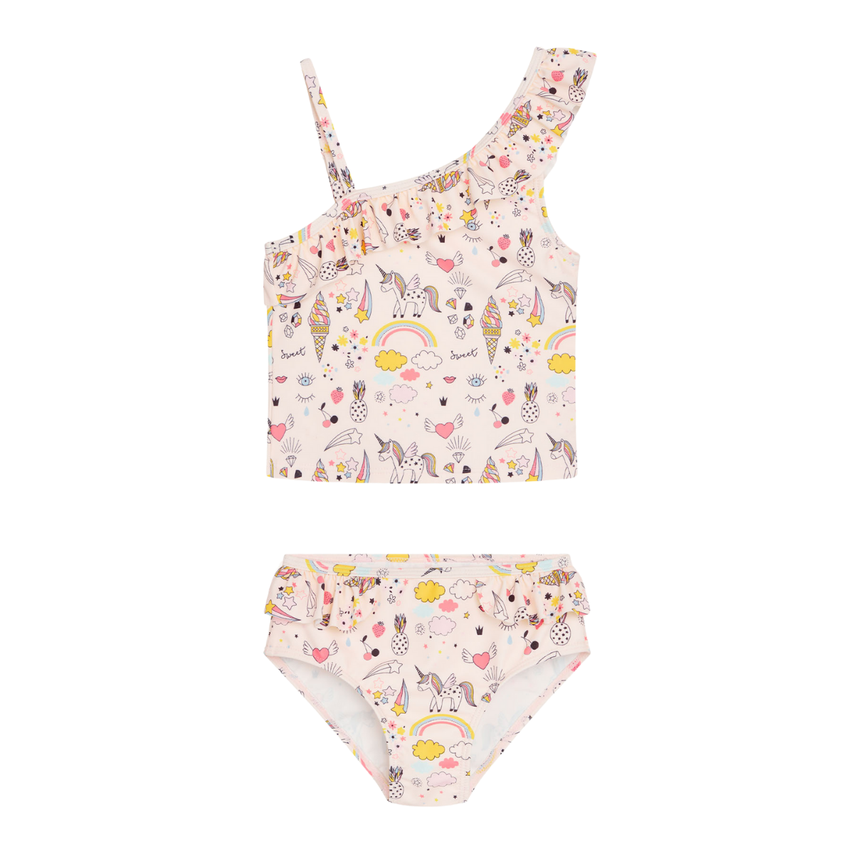 〖 Hust & Claire 〗獨角獸童話比基尼泳衣