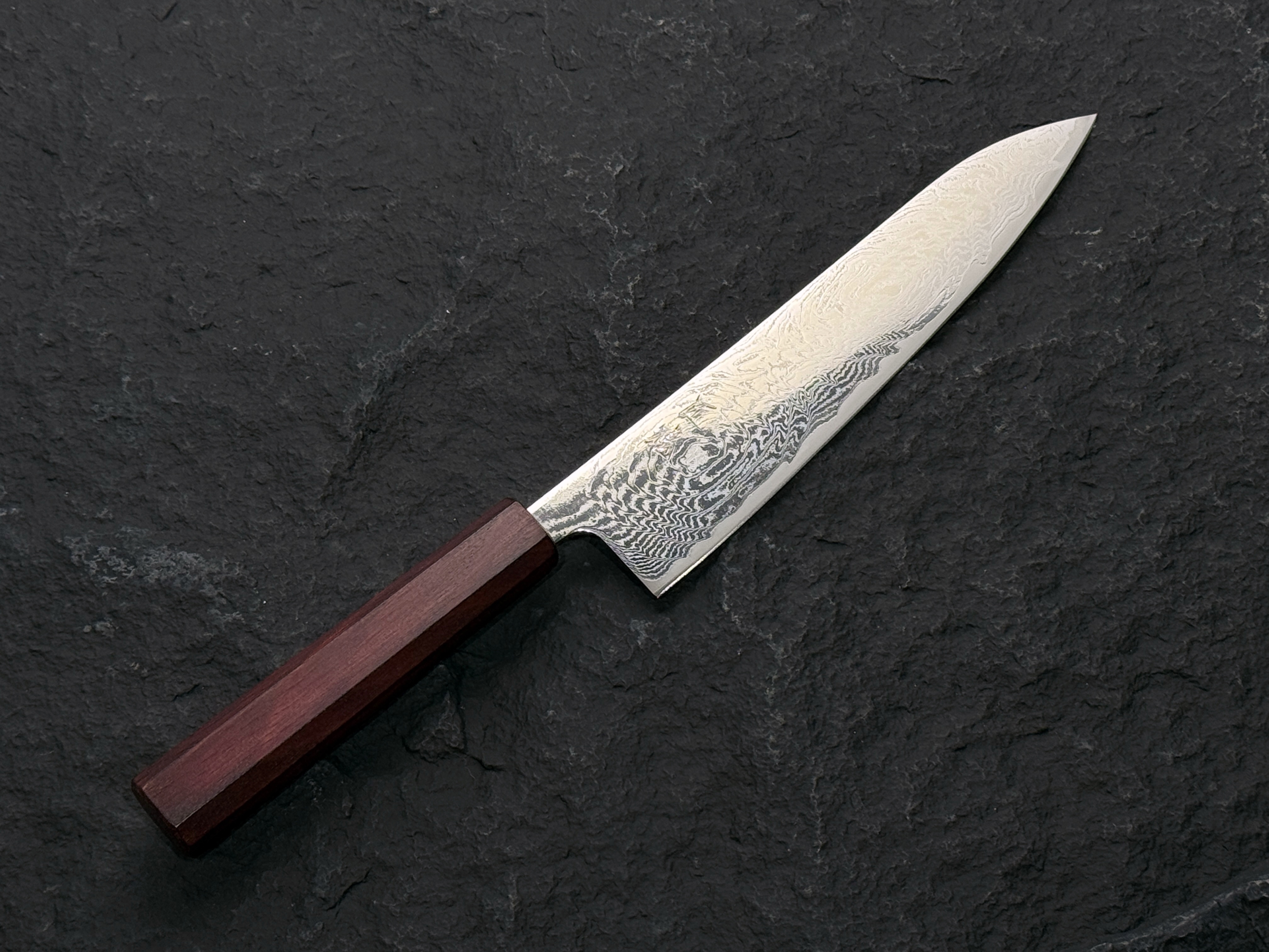 匠魂 渦潮 AUS-10 牛刀 樫漆柄