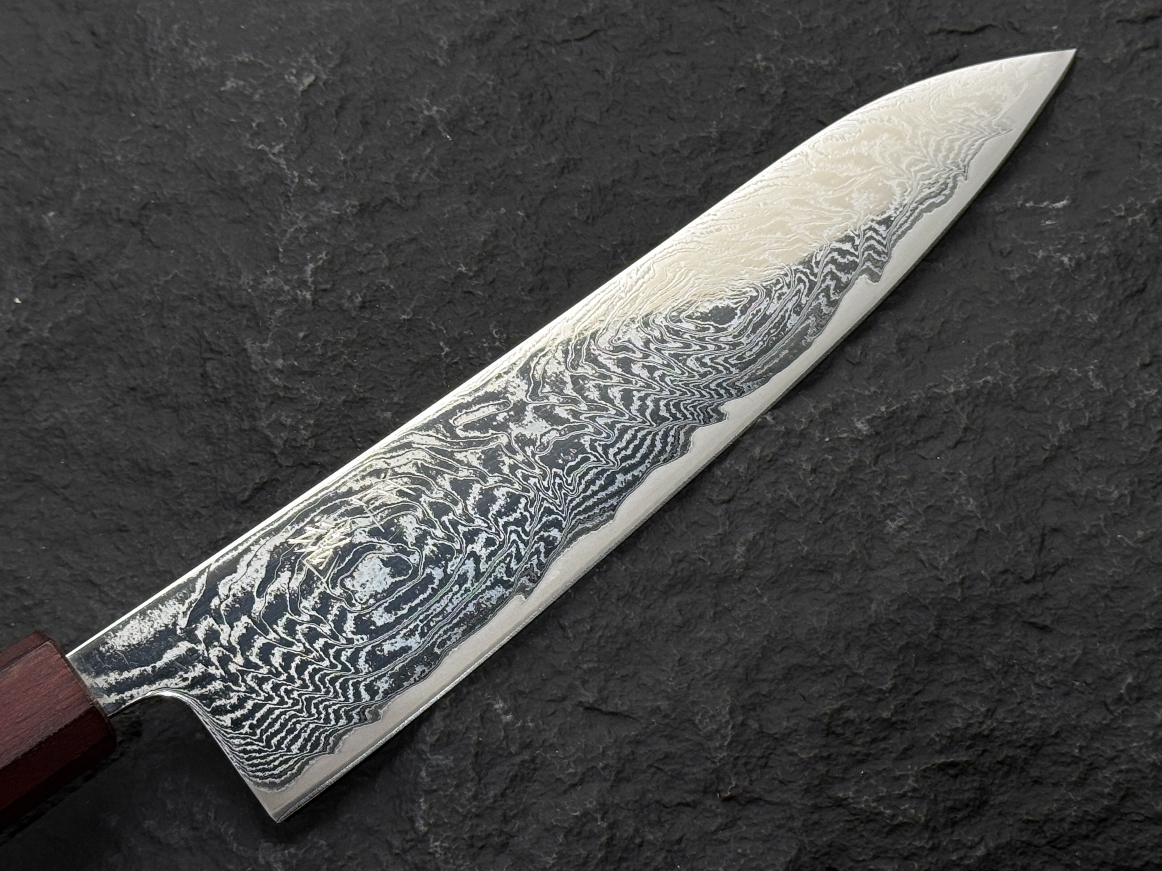 匠魂 渦潮 AUS-10 牛刀 樫漆柄