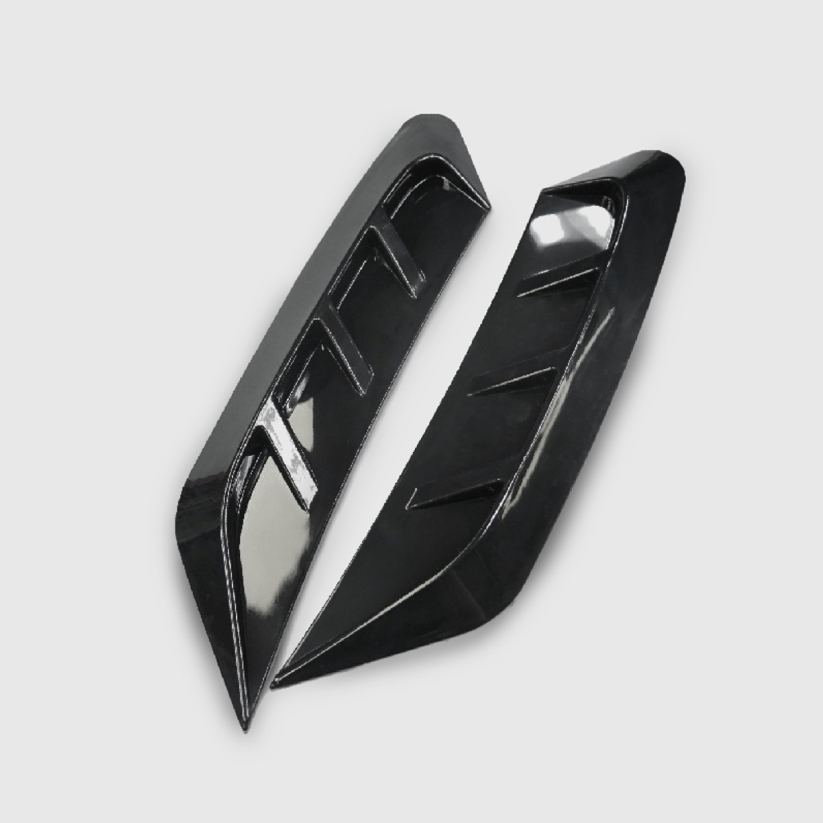 汽車配件｜汽車大燈眉側進氣飾貼