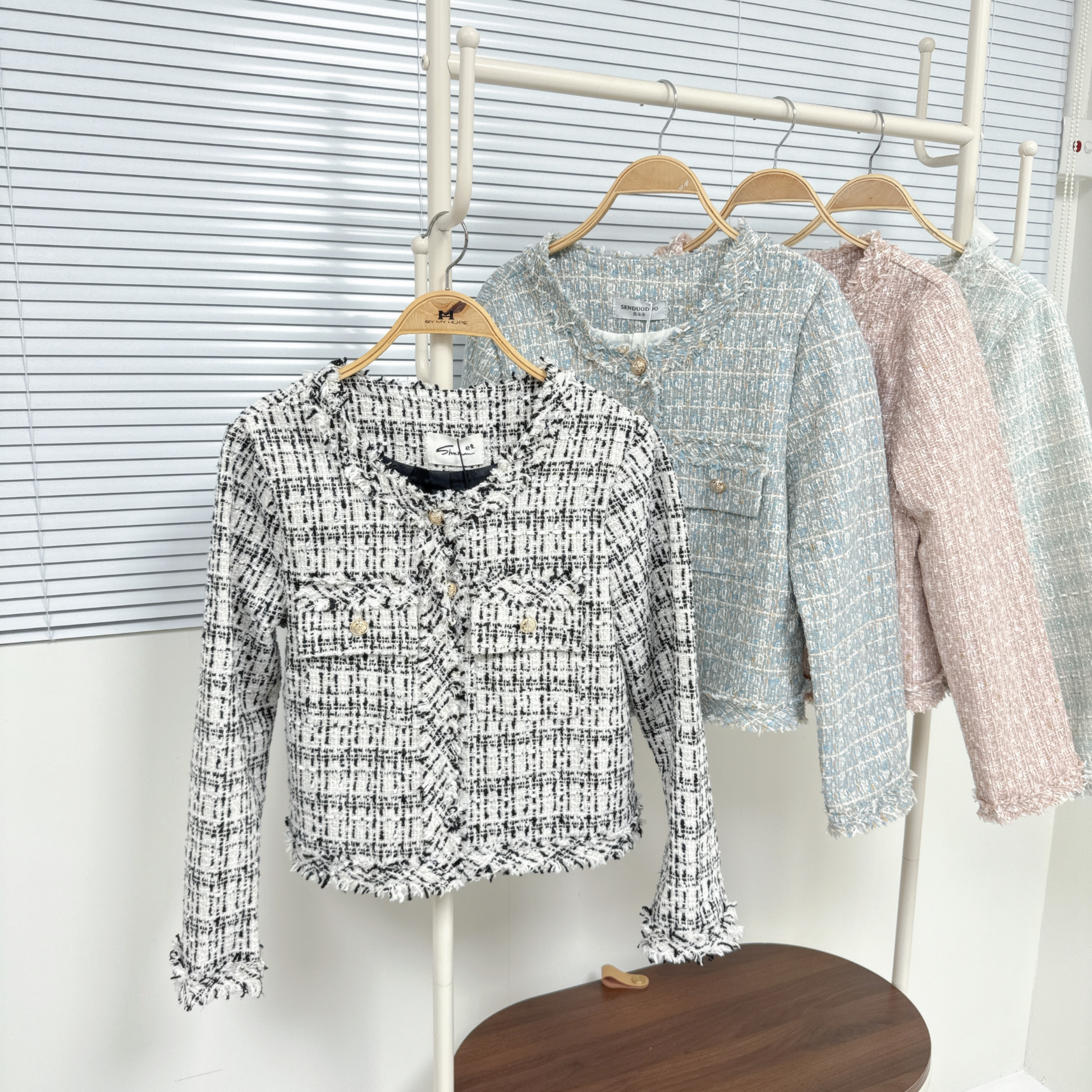 【Hoi2推介】TWEED料外套(S4-S7)