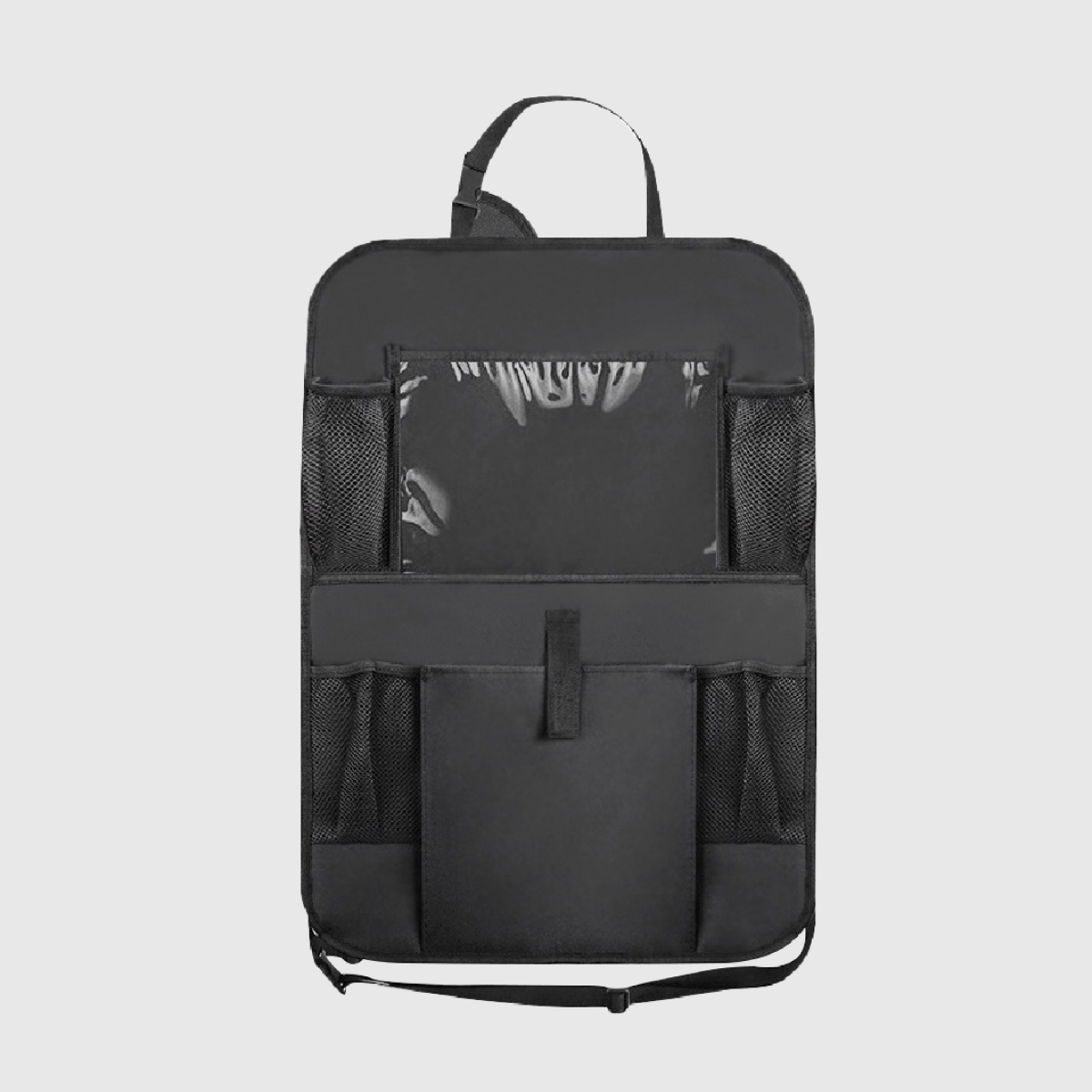 汽車配件｜汽車椅背防踢收納袋