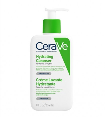 CeraVe適樂膚敏感肌無泡沫潔面乳 473ml