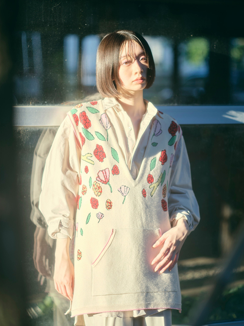 [Ni Jui_Hung] The Celestial Maiden Scatters blossoms Long Vest