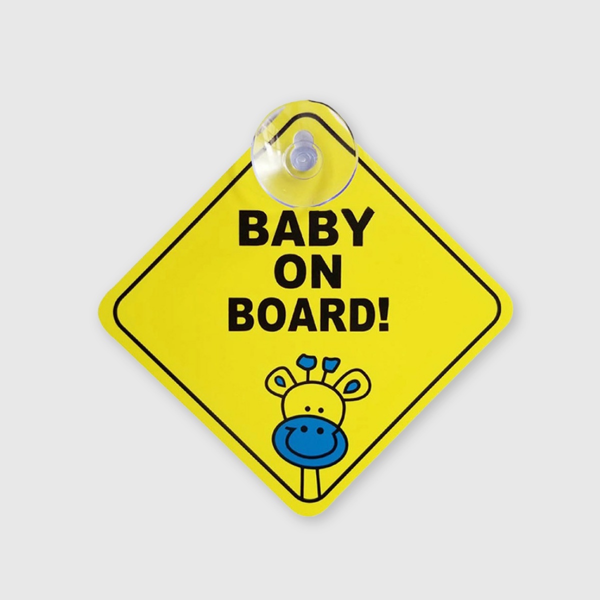 汽車配件｜汽車吸盤警示板