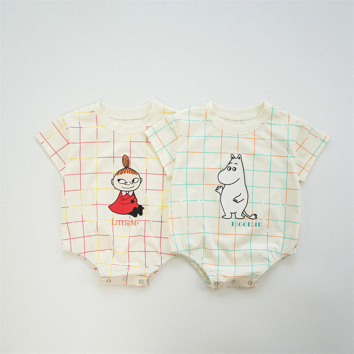 𝐌𝐨𝐨𝐦𝐢𝐧 娒明一族 格仔包屁衣