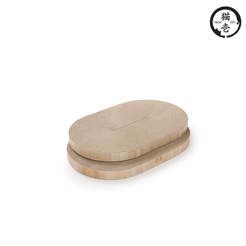 貓壹 抓抓塔補充包 Oval 木紋