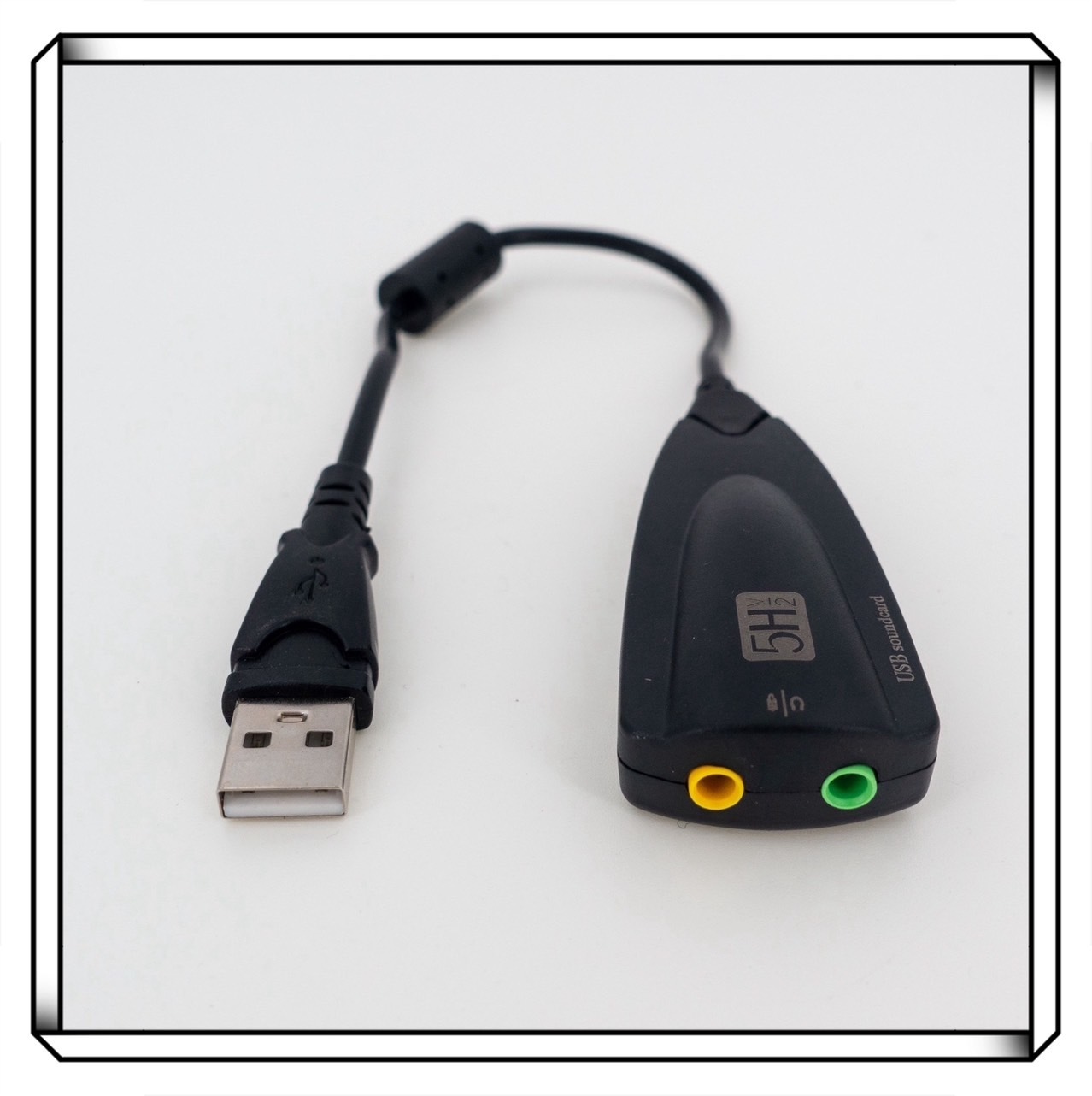 USB 音效卡 7.1聲道 外接音效卡  5HV2 免驅動 即插即用