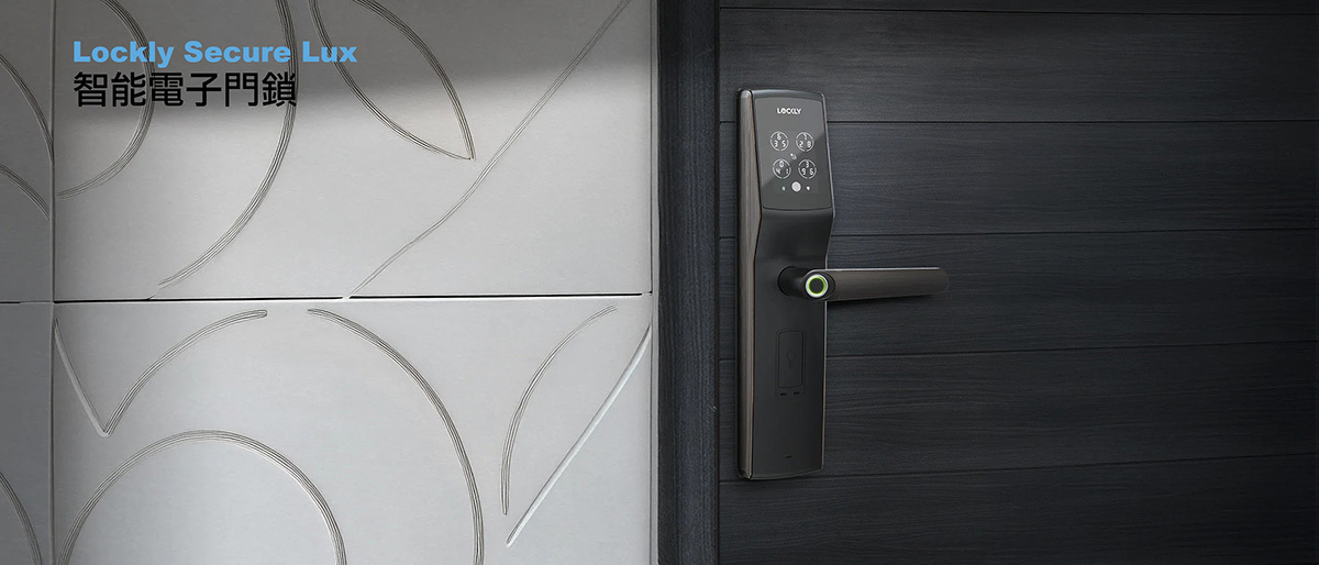 Lockly Secure Lux 智能電子門鎖 (PGD829) banner