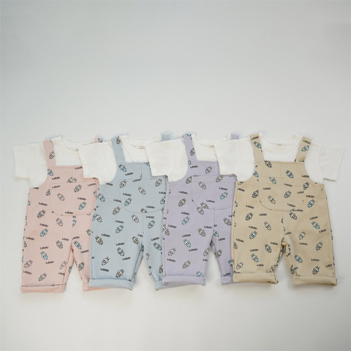 𝐋𝐚𝐛𝐮𝐛𝐮  印滿背帶長/短褲