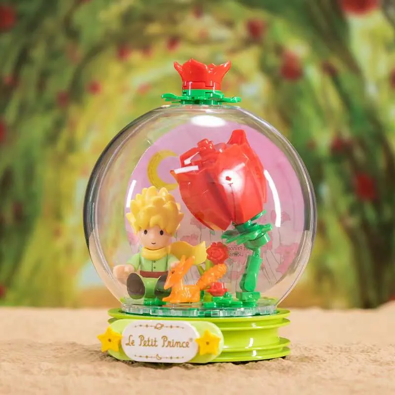 PANTASY 拼奇 小王子 玫瑰低語 水晶球 收藏積木