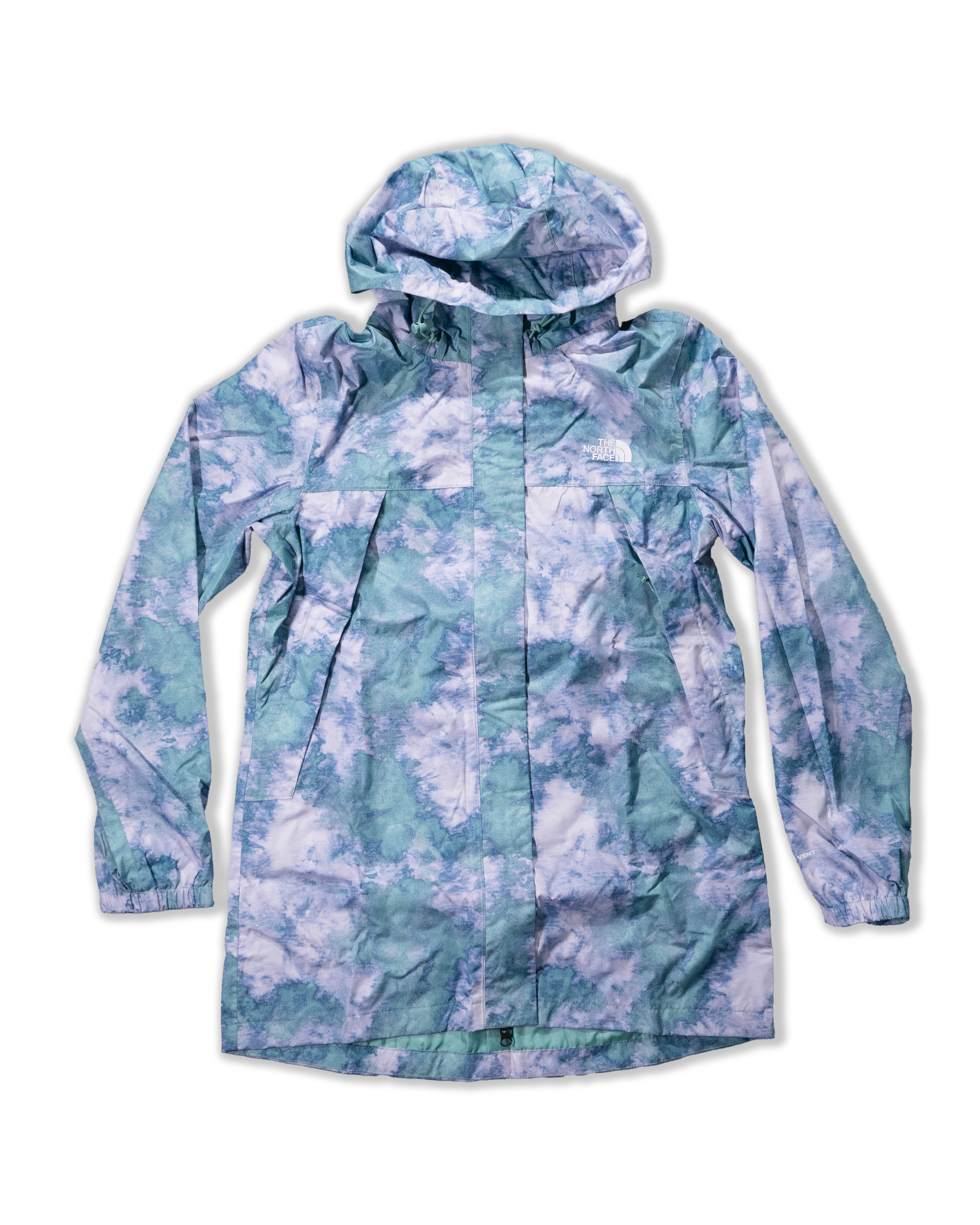 TNF北臉 0202 女 粉淺綠雲朵 Dryvent