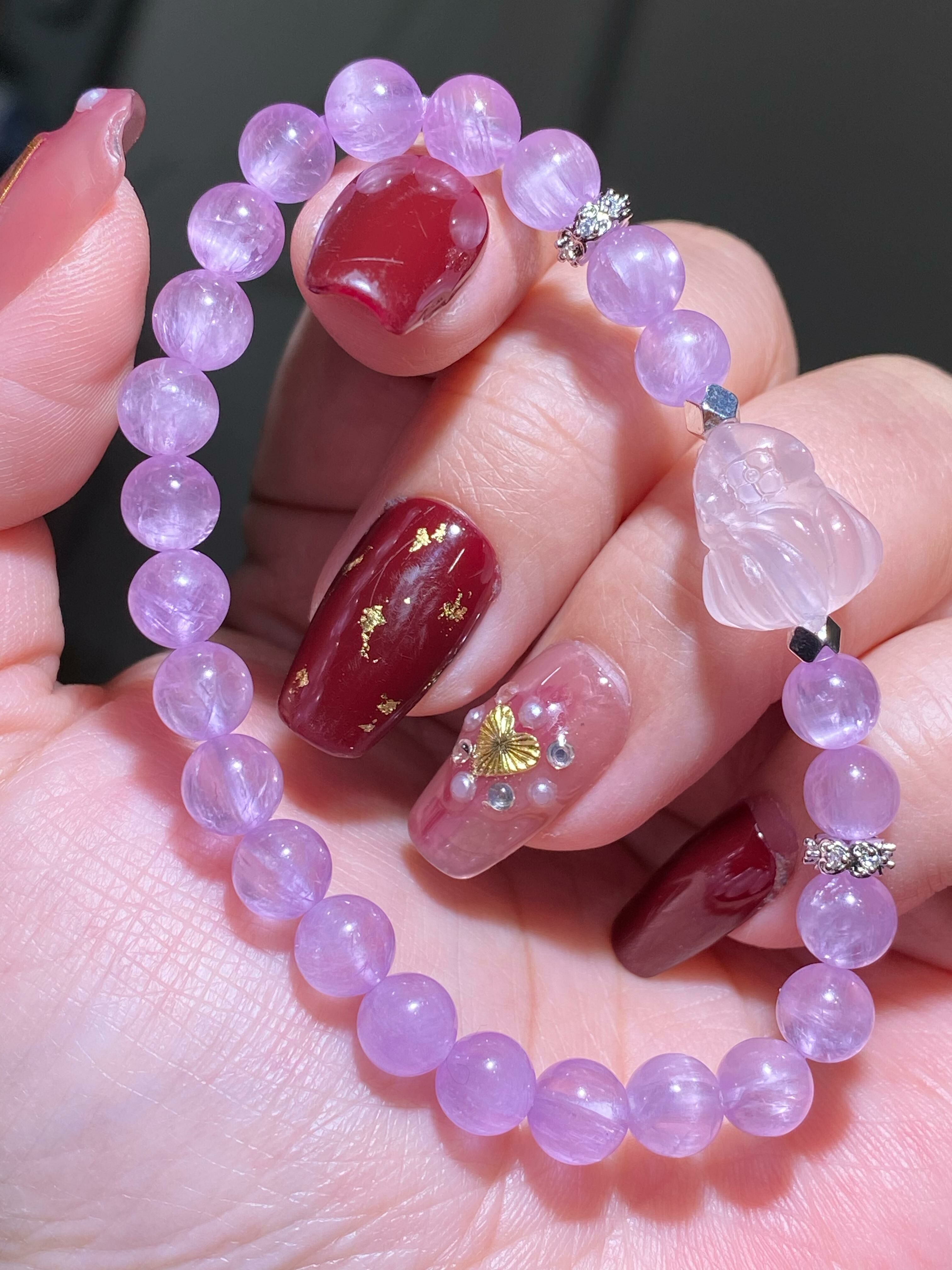 極紫冰種紫鋰輝配馬粉趴趴狐