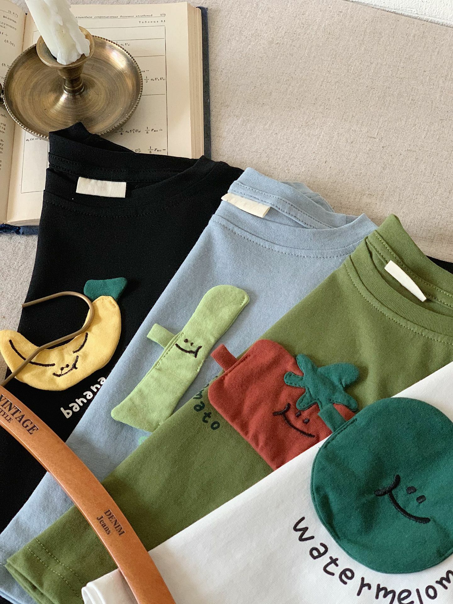 立體蔬果 長袖上衣