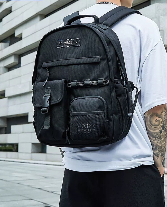 新品💕前口袋造型後揹包