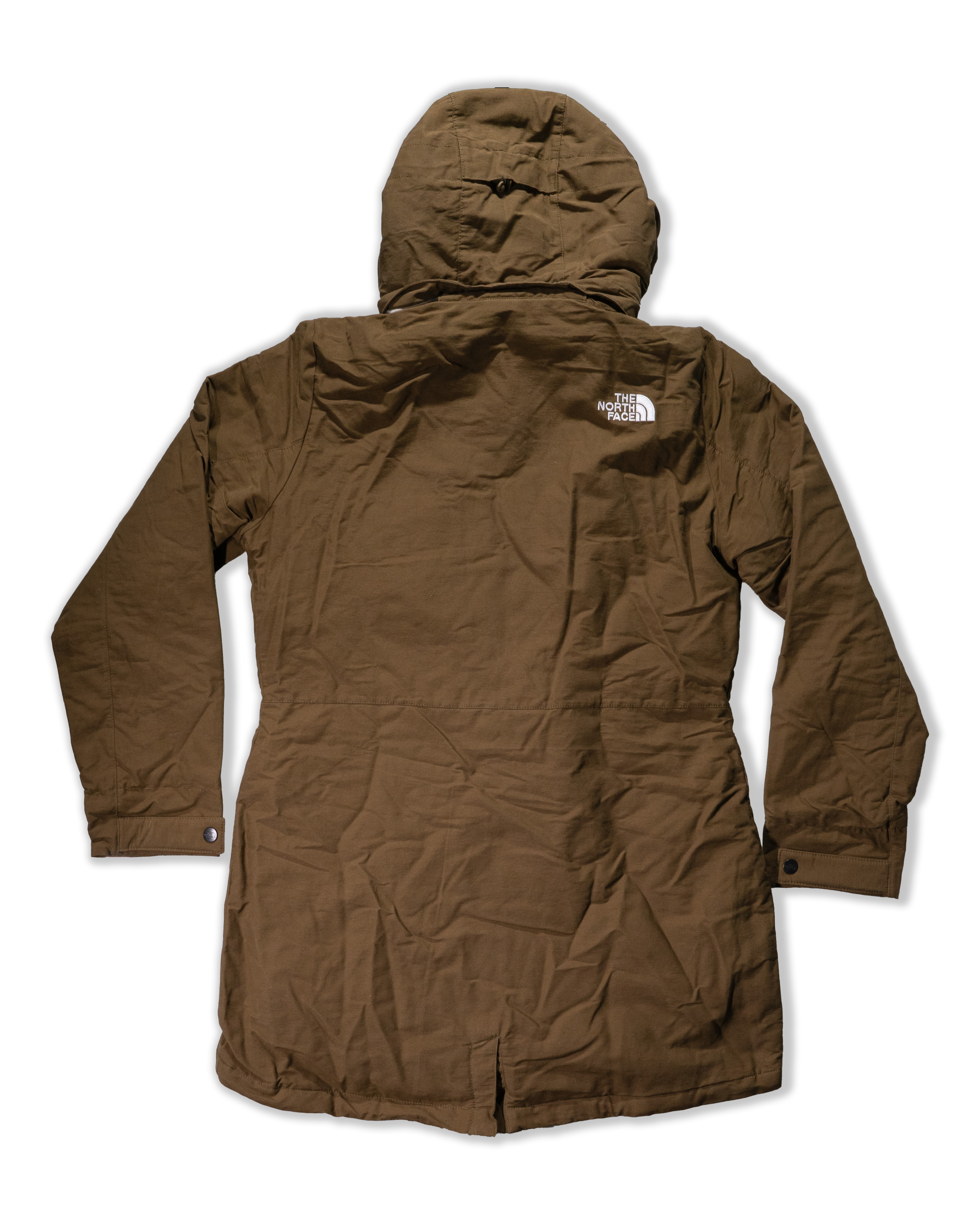 TNF北臉 0209 女 咖色 cotton