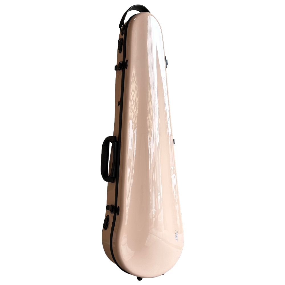 JML 亮澤系列 小提琴三角盒 (亮面奶茶)