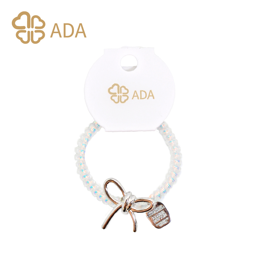 ADA 金屬蝴蝶結電話線髮束 1入