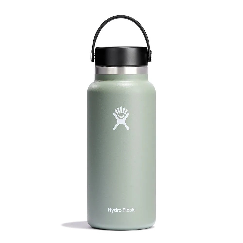 HYDRO FLASK 32oz 寬口真空保溫鋼瓶 灰綠 HFW32CTS374