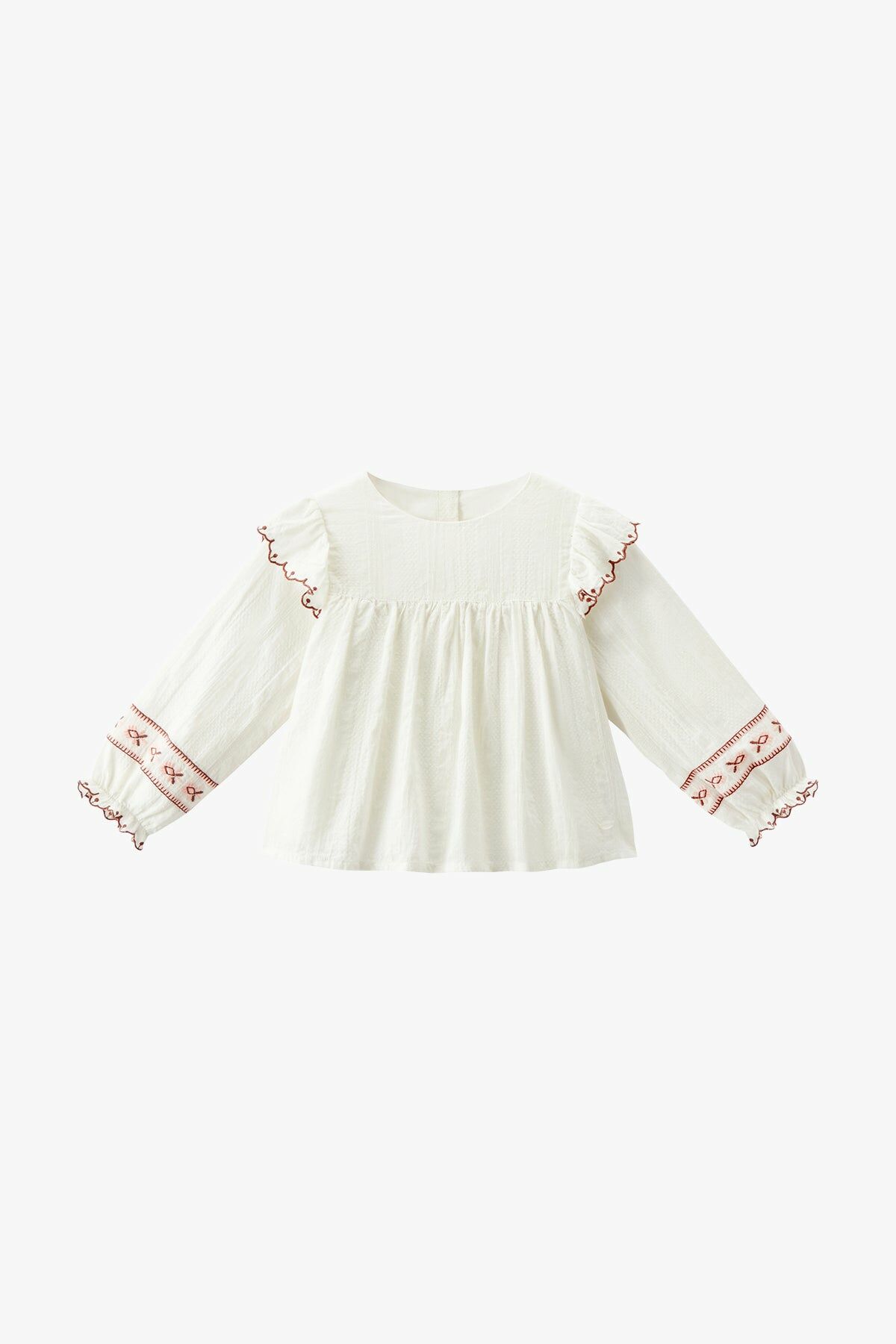 WirraWirra▪︎繡花襯衫 Embroidered Blouse
