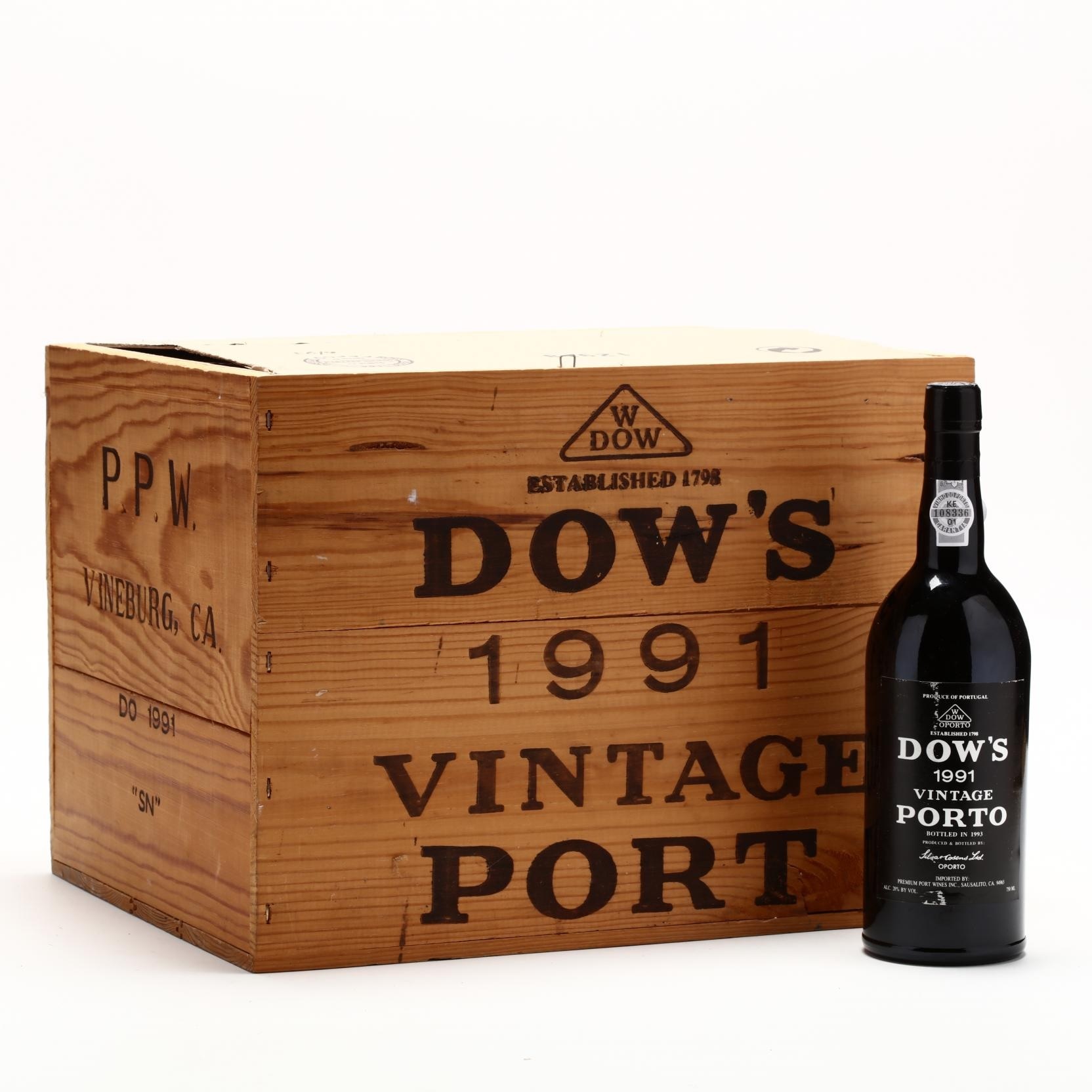 1991 Dow’s Vintage Port