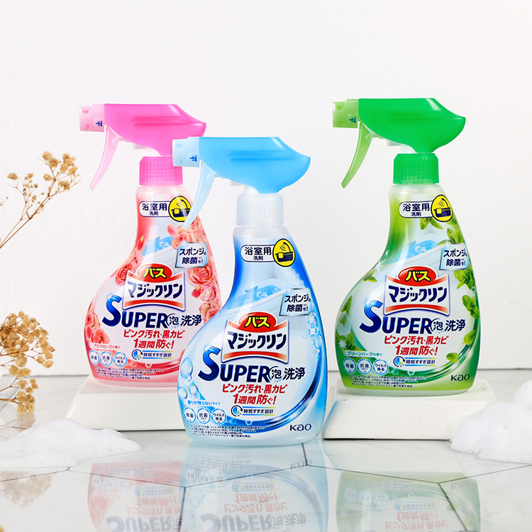 日本 Kao 花王 魔術靈 Super 浴室防霉泡沫清潔劑 3款【BK007】