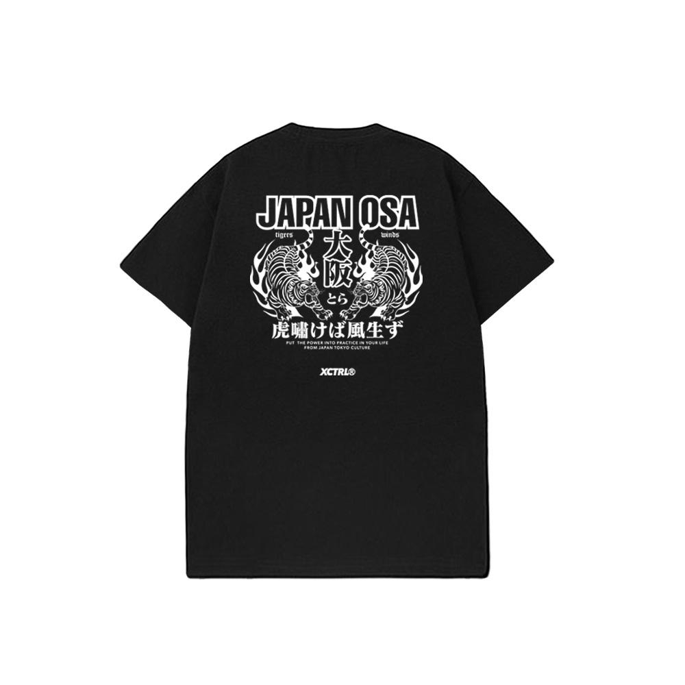 XCTRL 虎嘯風生短T-黑