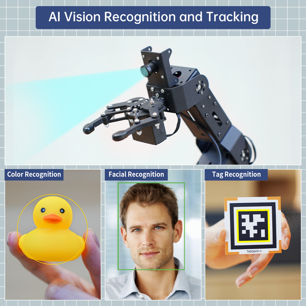 SpiderPi Pro六足機器人