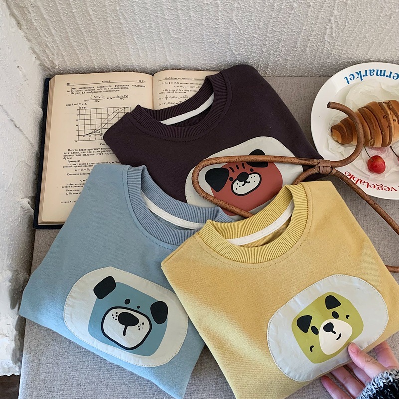 小動物 長袖上衣